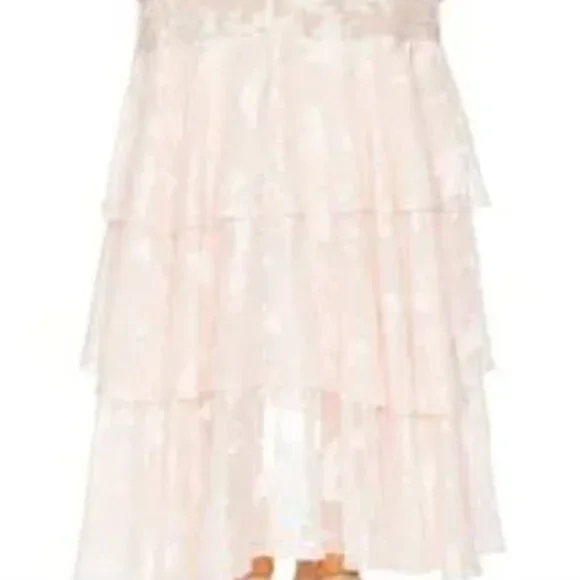 NWT ELLIATT Perla Maxi Dress in Floral Multi Pink White Formal Gown  M MSRP 315 - Picture 4 of 7